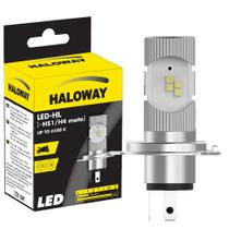 Lâmpada Haloway LED Standard HS1/H4 Moto 12V 6W 6500K P43t-38 Farol