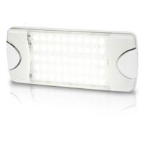 Lâmpada Hella Marine DuraLED 50 de baixo perfil interior/exterior