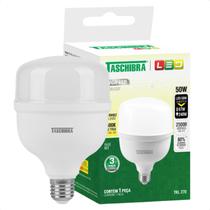 Lâmpada High Led 50W Bivolt E27 3000K Luz Quente Taschibra