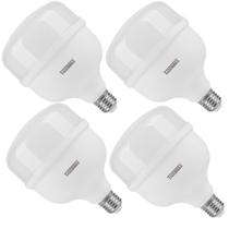 Lâmpada High LED Bulbo 50W E27 6500K Taschibra Kit 04 Unid