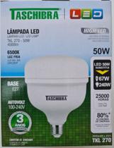 Lâmpada High Led Taschibra Tkl 270 50w Bivolt E27 Branca