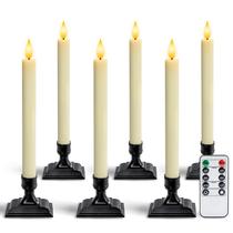 Lâmpada Homemory LED Window Velas com temporizador remoto 28cm