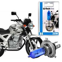 Lâmpada Honda Twister 250 Super Branca H4 35w Efeito Xenon Lâmpada Honda Twister 250 Super Branca H4 35w Efeito Xenon