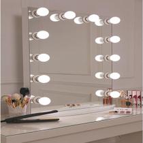Lâmpada Iluminação Camarim Arandela Colante 3 Cores 10 Leds Lâmpada Iluminação Camarim Arandela Colante 3 Cores 10 Leds