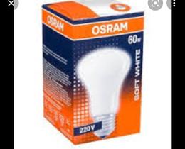 Lâmpada Incand. Osram 60w 127v E27 Soft White emb. c/ 4 unid.
