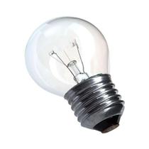 Lâmpada Incandescente Bolinha E27 Clara 15W 220V