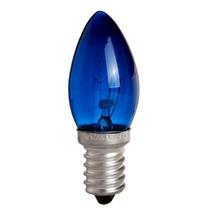 Lampada incandescente chupeta 10w 220v e14 azul towalight Lampada incandescente chupeta 10w 220v e14 azul towalight
