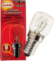 Lampada Incandescente Geladeira/Forno 127v TU-25 Lampada Incandescente Geladeira/Forno 127v TU-25