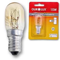 Lâmpada Incandescente Micro-ondas Geladeira e Fogão 15W 127v