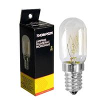 Lampada Incandescente para Geladeira e Microondas Thompson E-14 15W - Embalagem com 10 Unidades Lampada Incandescente para Geladeira e Microondas Thompson E-14 15W - Embalagem com 10 Unidades