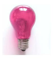 Lampada Incandescente SCT E27 40W 127V Rosa
