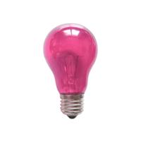 Lampada Incandescente SCT E27 40W 127V Rosa