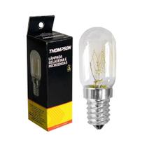 Lampada Incandescente Transparente para Fogao e Geladeira Thompson E-27 127x15W - Embalagem com 10 Unidades