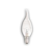 Lâmpada Incandescente Vela Bico Torto Clara E12 25W 127V Toplux - Toplux iluminação