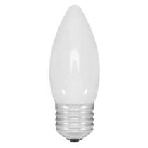 Lâmpada Incandescente Vela Lisa Fosca E27 40W 127V Toplux - TOPLUX ILUMINAÇÃO