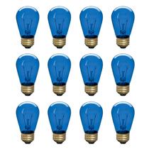 Lâmpada incandescente Xtricity S14 Edison 11W E26 Azul 130V