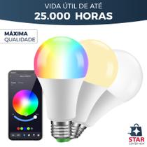 Lampada Inteligente Bivolt Iluminação Rgb Wifi Led Smart Google Alexa Colorida Tuya Life 12w ou 15w
