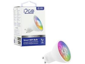 Lâmpada Inteligente i2GO GU10 5,2W - Compatível com Alexa