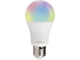 Lâmpada Inteligente Intelbras E27 RGB Dimerizável - 9W Izy EWS 409 compatível com Alexa