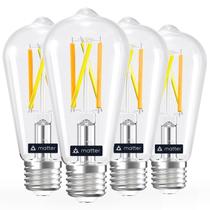 Lâmpada inteligente Linkind Matter ST19 (ST58) 8W 800LM, pacote com 4
