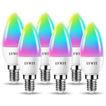 Lâmpada inteligente LVWIT B11 Smart Candelabra LED E12 4,9W 470lm Lâmpada inteligente LVWIT B11 Smart Candelabra LED E12 4,9W 470lm