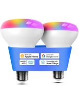 Lâmpada inteligente Meross BR30 Flood WiFi LED 1300lm 14W 2Pk Lâmpada inteligente Meross BR30 Flood WiFi LED 1300lm 14W 2Pk
