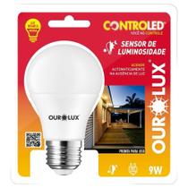Lâmpada Inteligente Ourolux Controled Sensor de Presença 9W 2,7K