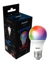 Lâmpada Inteligente Pera E27 Neo Led Avant 10W Branca/RGB - Wifi