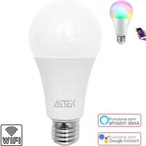 Lâmpada Inteligente RGB Wifi Controle Sem Fio Prático