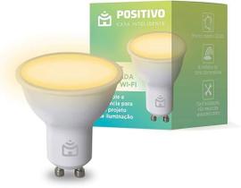 Lâmpada Inteligente Smart Spot Wi-fi Positivo Luz RGB Bivolt Lâmpada Inteligente Smart Spot Wi-fi Positivo Luz RGB Bivolt
