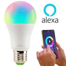 Lâmpada Inteligente Smart Wifi C/ Alexa Colorida RGB LED