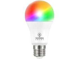 Lâmpada Inteligente Taschibra Wi-Fi RGB E27 10W - Smart Lamp compatível com Google Assistente