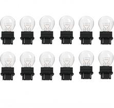 Lâmpada Kadiby 3157 3057 4157 4057 P27/7W 12V 27/7W, pacote com 12 Lâmpada Kadiby 3157 3057 4157 4057 P27/7W 12V 27/7W, pacote com 12