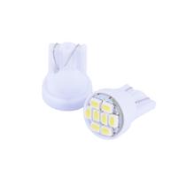 Lâmpada Lanterna 8 Leds T10 3528 Esmagada Grande Pingo Par