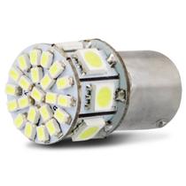 Lâmpada LED 1 Polo Trava Reta 29 LEDs 3,5W 12V Luz Branca Aplicação Direção Ré e Freio