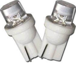 Lâmpada Led 12V T10 Importado 1 Led (Par) Vermelho Lâmpada Led 12V T10 Importado 1 Led (Par) Vermelho