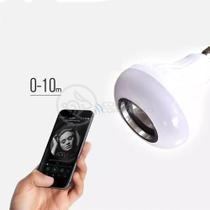 Lâmpada Led 12W E27 Rgb Colorida Com Caixa De Som Bluetooth Lâmpada Led 12W E27 Rgb Colorida Com Caixa De Som Bluetooth