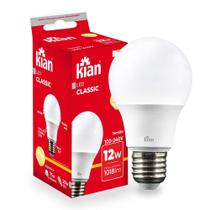 Lâmpada Led 12W Kian Amarela Bivolt