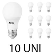 Lâmpada Led 12w Kit 10 unidades Bulbo Fria Soquete E27 Bivolt LUZ BRANCO FRIO 6500K - AB MIDIA