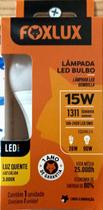 LAMPADA LED 15W 3000K FOXLUX - Ponto M Peças Automotivas