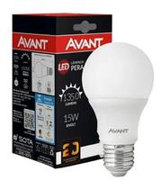 Lâmpada Led 15w Bulbo Soquete E27 Bivolt Branca Fria Avant