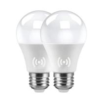 Lâmpada LED 15W E27 Com Sensor De Movimento Radar 220V Luz Branca Para Acender Automaticamente À