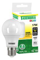 Lâmpada Led 17w Luz Quente Amarela 3000k Taschibra