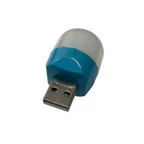 Lampada led 1w 6500k 5v usb mini night cor azul ip20 embuled 61165