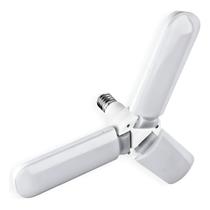 Lâmpada LED 3 Pétalas Ajustável Branca Abajur Casa Decoração Lâmpada LED 3 Pétalas Ajustável Branca Abajur Casa Decoração