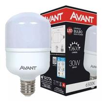 Lâmpada LED 30W 2400 Lumens Bulbo Avant Alta Potência Bivolt Econômica 6500K Branco Frio E27 (1 Ano de garantia)