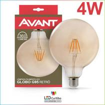 Lampada led 4w globo g95 / retro - avant