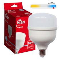 Lâmpada Led 50w Bulbo Forte Iluminação 6500k E27 Branco Frio Bivolt