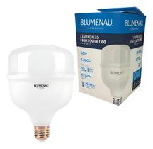 LAMPADA LED 50W T100 E27 6500K BRANCO FRIO 4000lm BLUMENAU