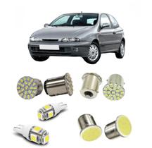 Lâmpada Led 6000 Traseira Seta Ré Freio Fiat Bravo 2000 a 2003